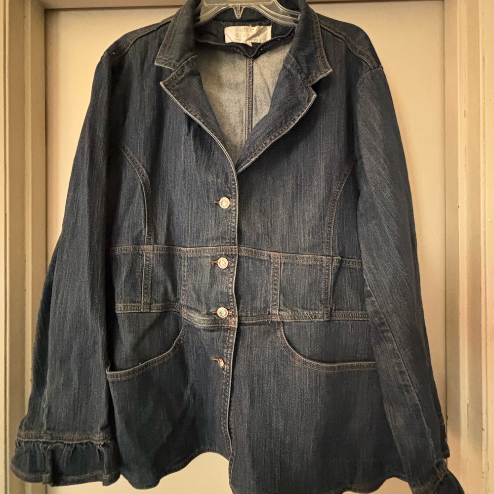 Classic Blue Denim Women's Jacket